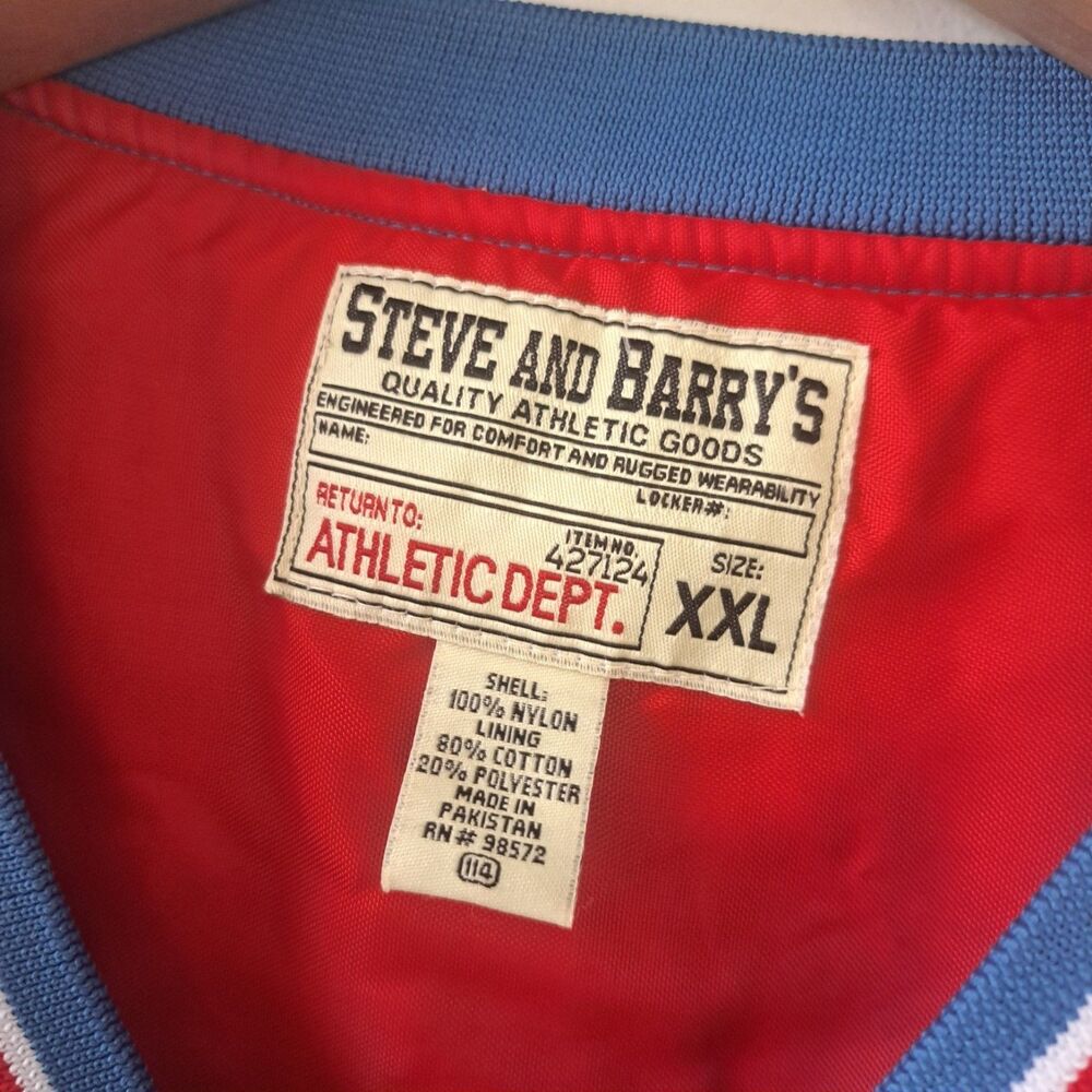 Steve & Barrys Tennessee Titans Blue Pullover Mens XXL Windbreaker V-Neck Jacket - Picture 2 of 9